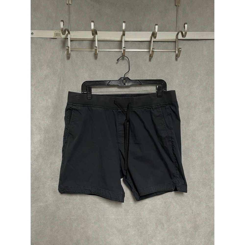Abercrombie & Fitch Shorts Men's L Black A&F All Day Stretch 6" Chino Elastic